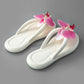 Chic Orchid Design Slippers voor Stijlvol Comfort