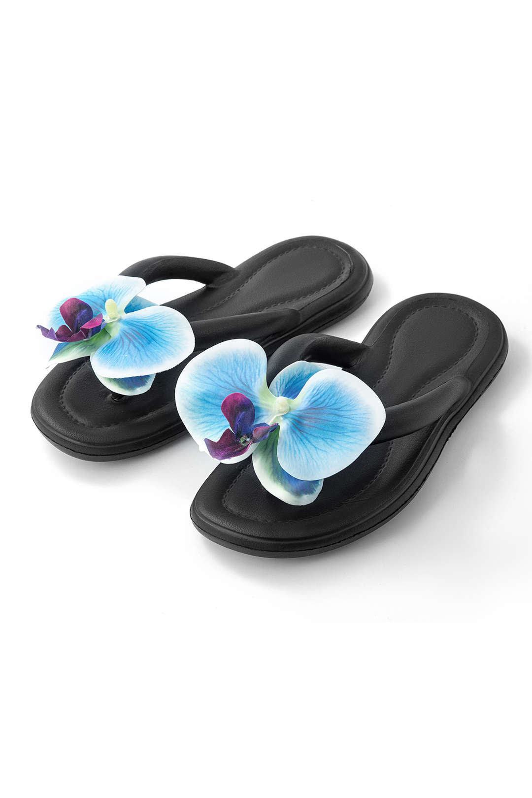 Chic Orchid Design Slippers voor Stijlvol Comfort