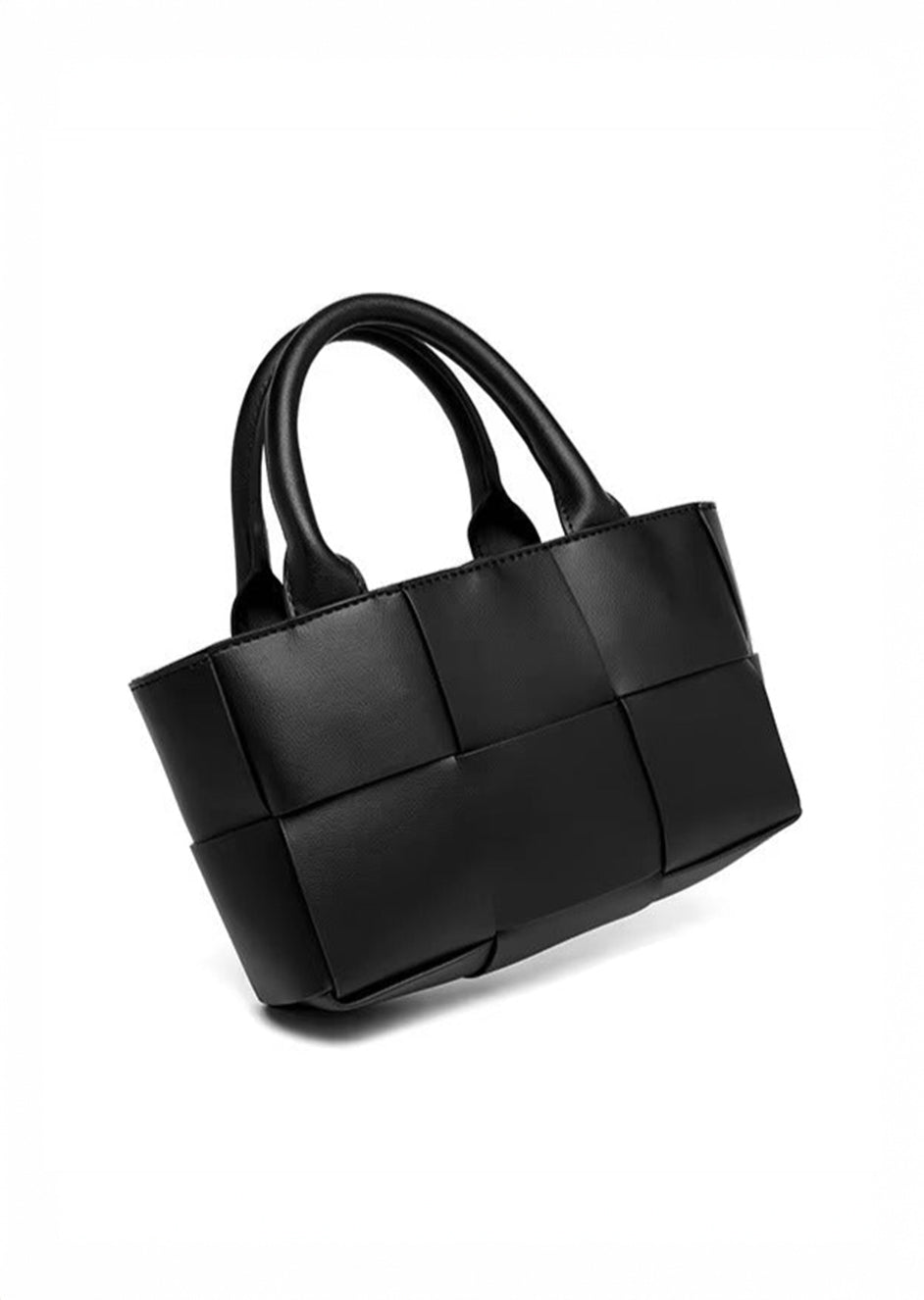 Elegante en duurzame geweven stoffen schoudertas