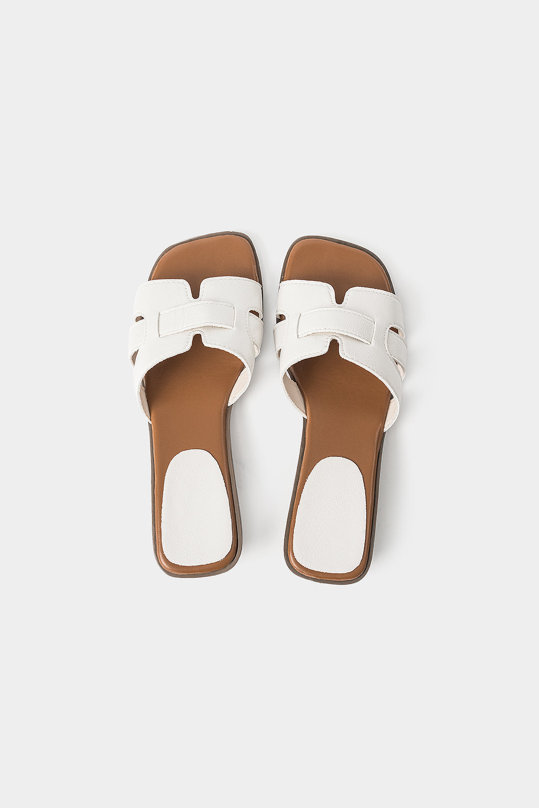 Vierkante neus sloffen voor stijlvolle comfort