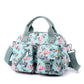 Damesschoudertas met meerdere vakken bloemenprint - Elora