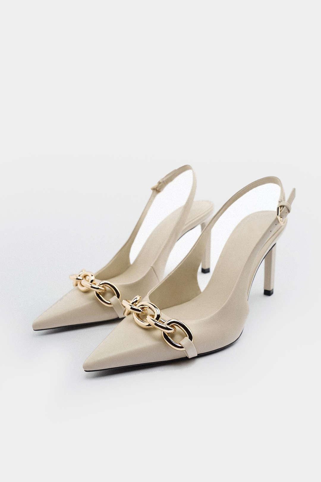 Sprankelende metalen spijkerhakketting