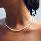 Elegante choker van natuurlijke zoetwaterparels - perfect voor elke gelegenheid