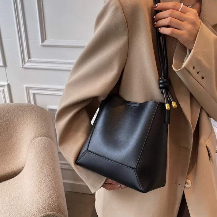 Schoudertas van synthetisch leer voor dames - Rita