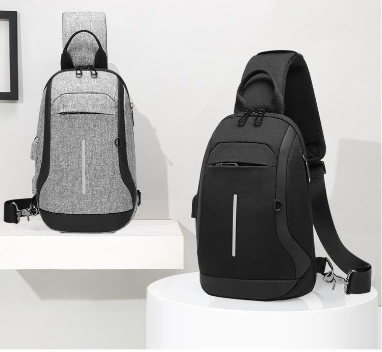 Waterdichte crossbody tas in stedelijke stijl voor heren - Matteo