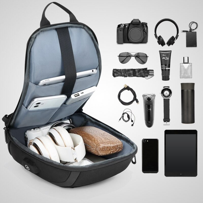 Waterdichte crossbody tas in stedelijke stijl voor heren - Matteo