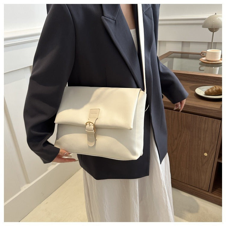 Schoudertas van synthetisch leer voor vrouwen - Léa