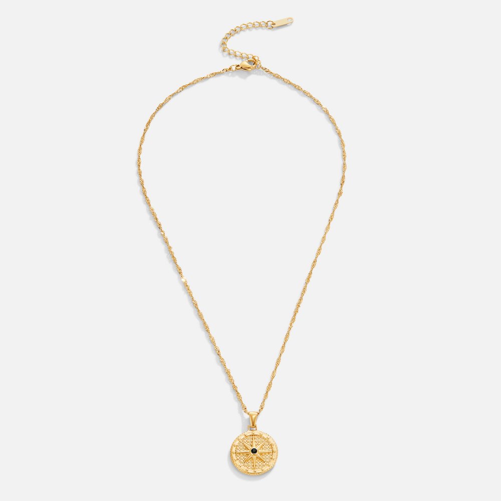 Elegante ketting met charmant hangertje Moonstar